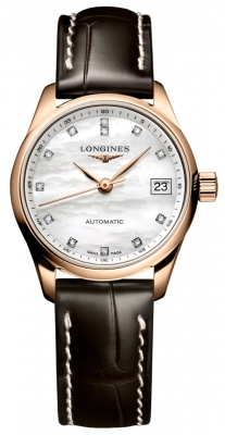 Buy this new Longines Master Automatic 25.5mm L2.128.8.87.3 ladies watch for the discount price of £4,500.00. UK Retailer.